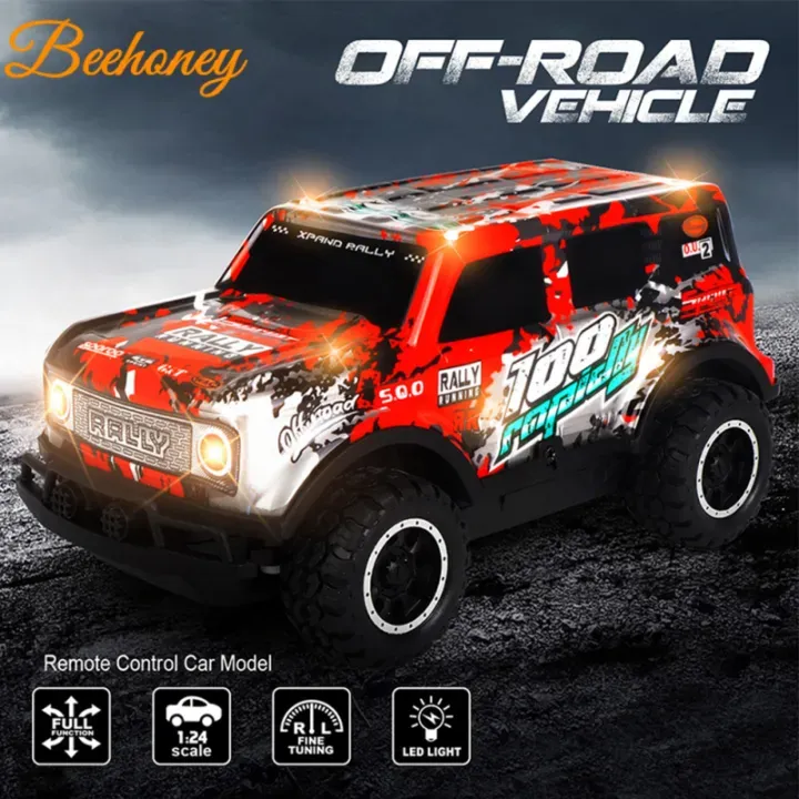 Powerful Climbing RC Monster Truck Big Tire sounds light smoke (KM555-1A)