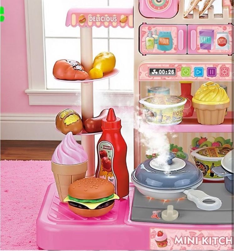 Mini Kitchen Set Battery operated Best Gift set (3960)