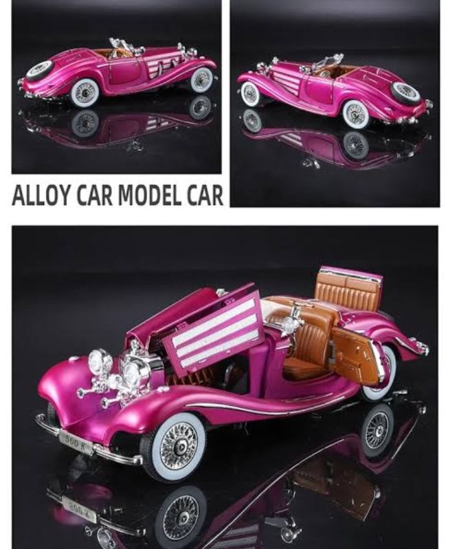 Diecast 1936 Mercedes-Benz 500K 1:24  Classic Vintage car (CZ173)