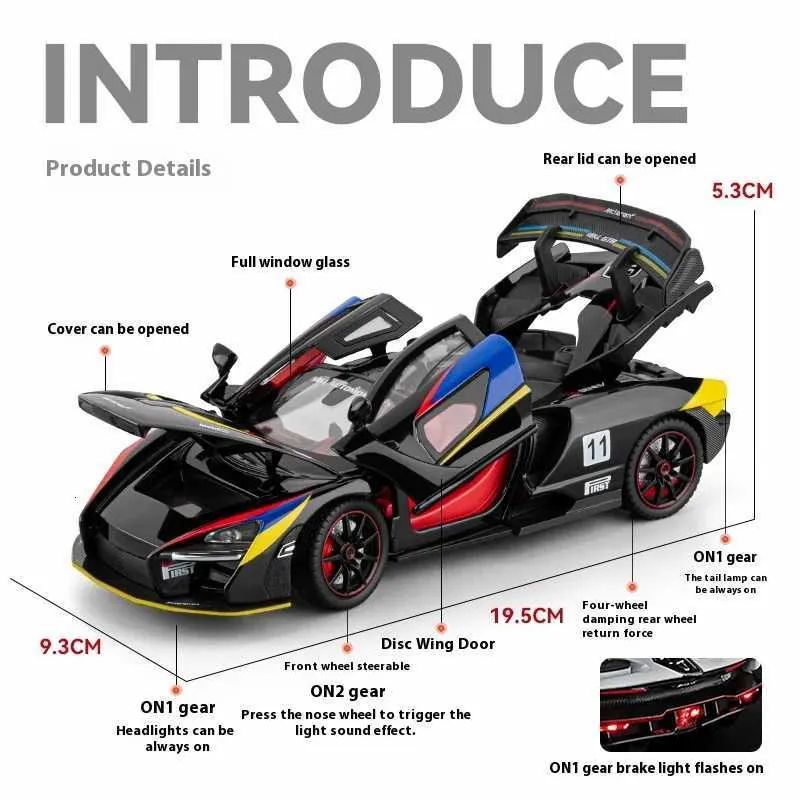 Diecast Model Cars 1:24 McLaren Senna GTR
Sound Light (CZ205A)
