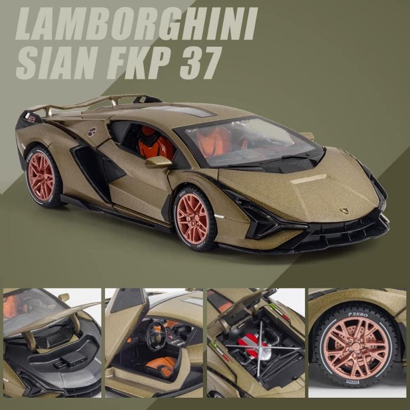 1:24 Lamborghini Sián Diecast Model Car Toy Car (CZ129AD)