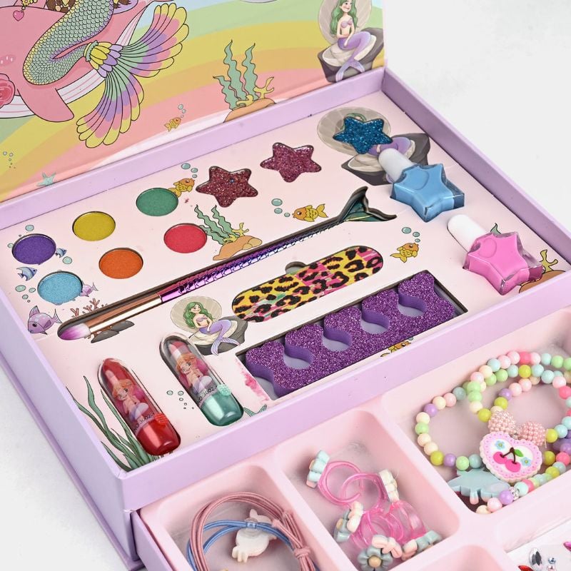 Children's 2 in 1 Makeup & Jewellery Box Set (IG2926)