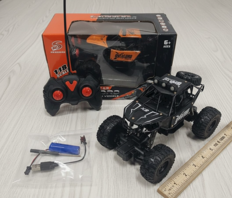 1:18 RC Metal Overload Off road big tire all terrain truck (553-09)