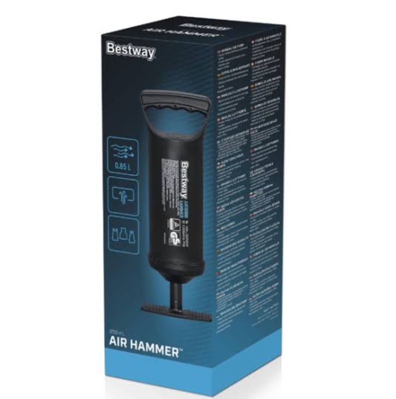 The Best Bestway Air Hammer Inflation Pump 12inch tall TM(62002)