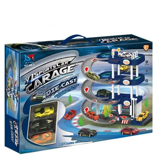 Car Garage Track Die-cast toy playset (5A-2)