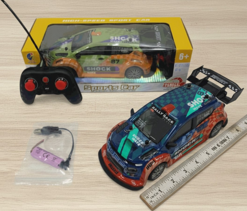 1:16 Rally Race Shock wave Racing car with lights sound high speed (KQX165-R4)