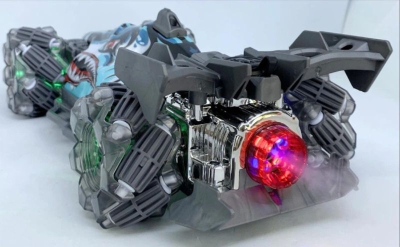 RC Big 4WD Stunt Car 2.4G multiple functions spray sound light (KC3151)