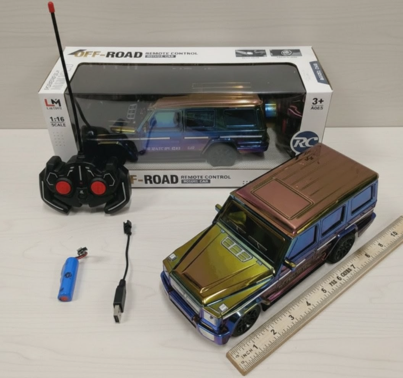 1:16 RC Mercedes G63 Off road 4x4 big size sounds light powerful speed (LM258-182)