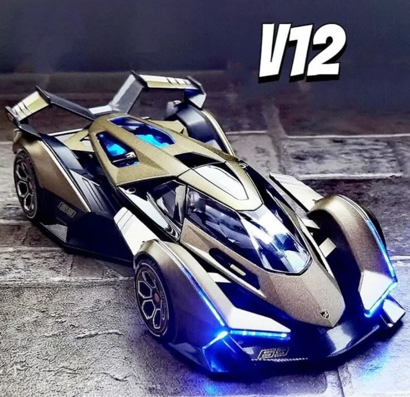 1:24 Diecast Maisto Lamborghini V12 Vision Gran Turismo model car (24201)