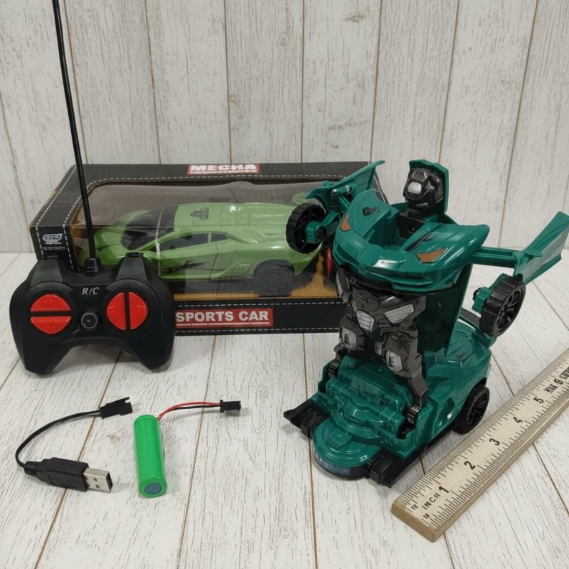 2in1 RC Mecha Sports Car remote-controlled transforming robot toy (GC169-B43)