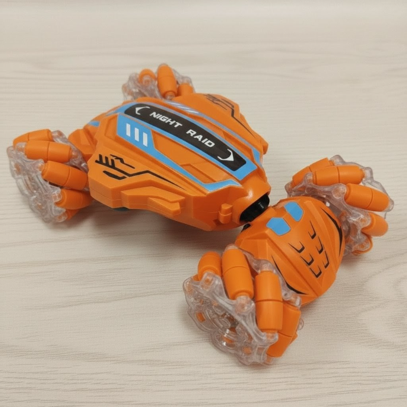 2.4G RC High Speed Night Raid Stunt car 4Wd Double Drive Flip Rotate Drifting (JD155-24A)