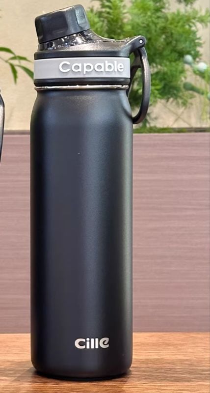 760ml Cille 316 Stainless Steel infinity vacuum flasks superior corrosion resistance with straw handle (XB-25149-760)