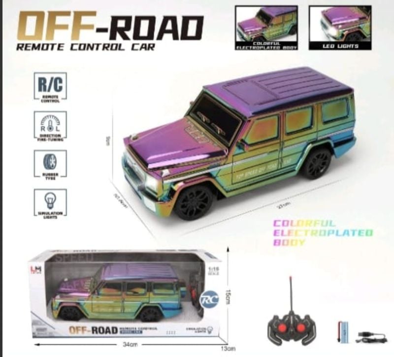 1:16 RC Mercedes G63 Off road 4x4 big size sounds light powerful speed (LM258-182)