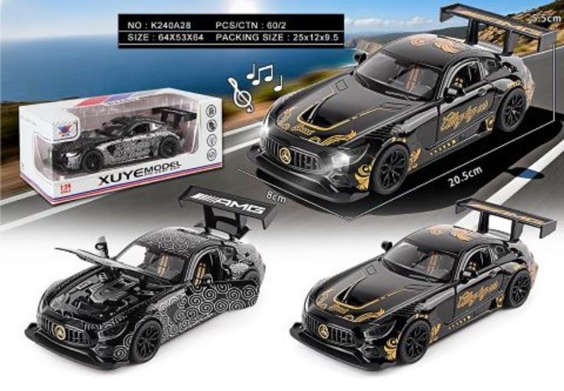 1:24 Mercedes-Benz AMG GT Diecast car High detailing (K240A28)