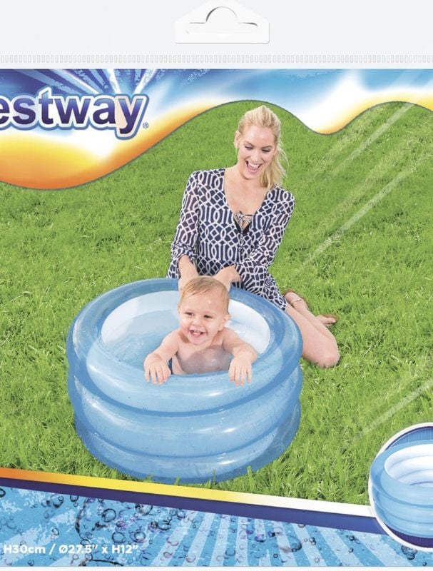 Inflatable Swimming paddling pool 70 x 30 cm Bestway Imported 0-3 age TM (51033)