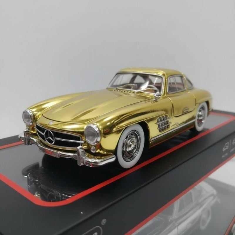 Jinlifang 1:24 scale Mercedes-Benz 300SL die-cast model car (1901-263A)