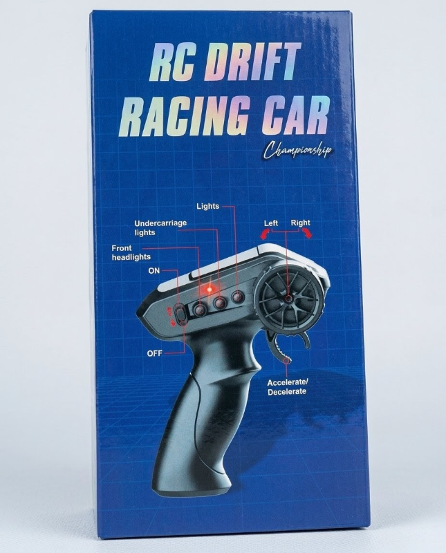 RC Drift Racing Car 2.4GHz 4WD Rechargeable High-Speed Drift Car (26cm) TM (6515/6/7CH)