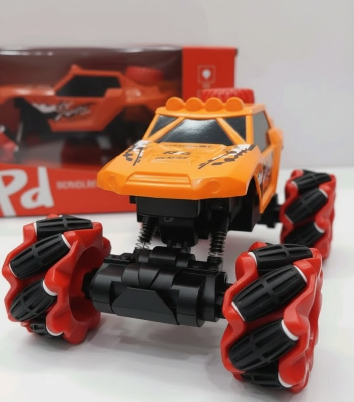 2.4G 4WD Stunt Drift Car with lights sound multiple functions Off road (H551-1)