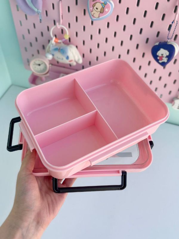 High quality City Girl Radio Lunch box Microwave, BPA Free, Secure Compartment, Leak-Proof Lid (ML-6811)