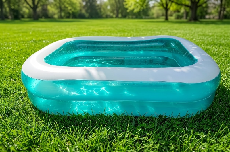 Family Swimming Pool Glitter Colour Big Size Bestway Rectangular 4 Kids Space With Repair Patch High quality TM(54005)