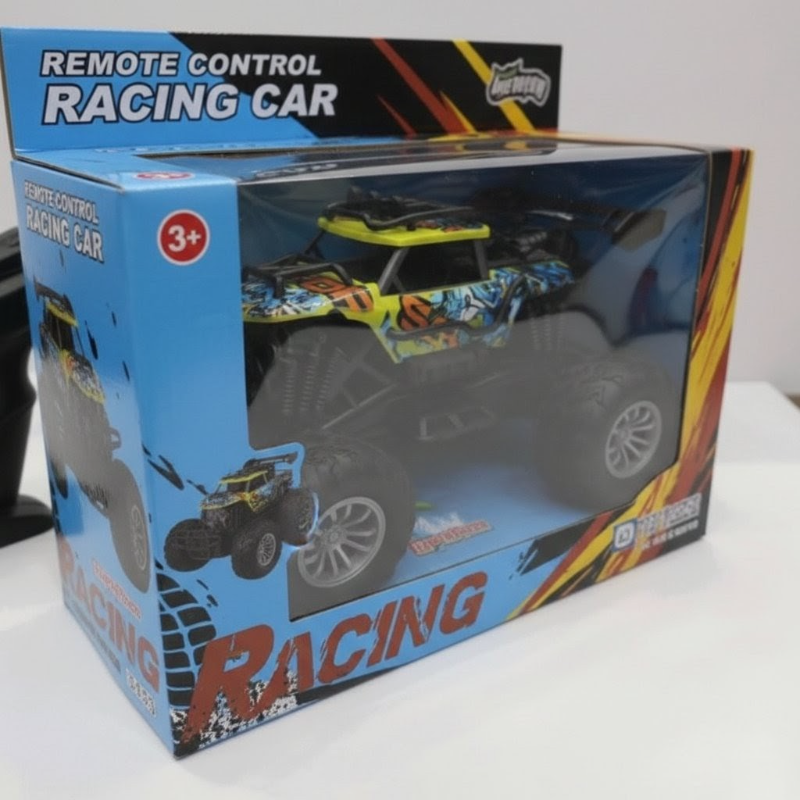 RC Graffiti-style Racing monster truck Spraying and light feature (9639B)