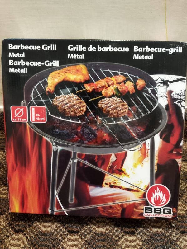 Imported Barbecue Camping Grill Charcoal BBQ Fire Pit Portable Outdoor