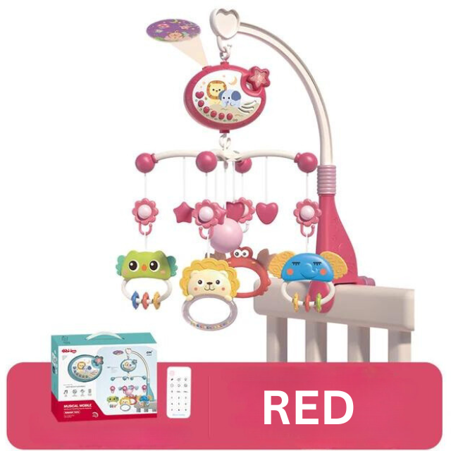Baby Crib Mobile Remote Control With Lights, Music, And Projection For Babies KT(698-85)
