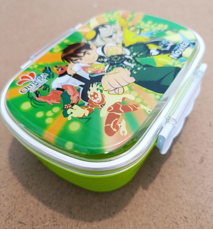 Lunch Box Ben10 Heroes Novita Omega brand high quality plastic BPA free