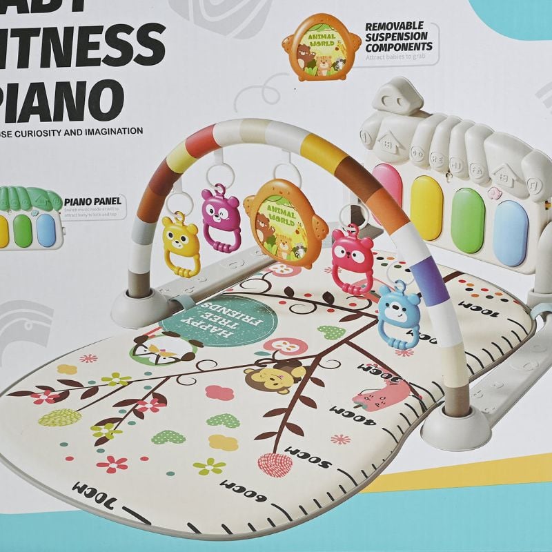 Baby Fitness Piano Play Gym/Mat (688-23)