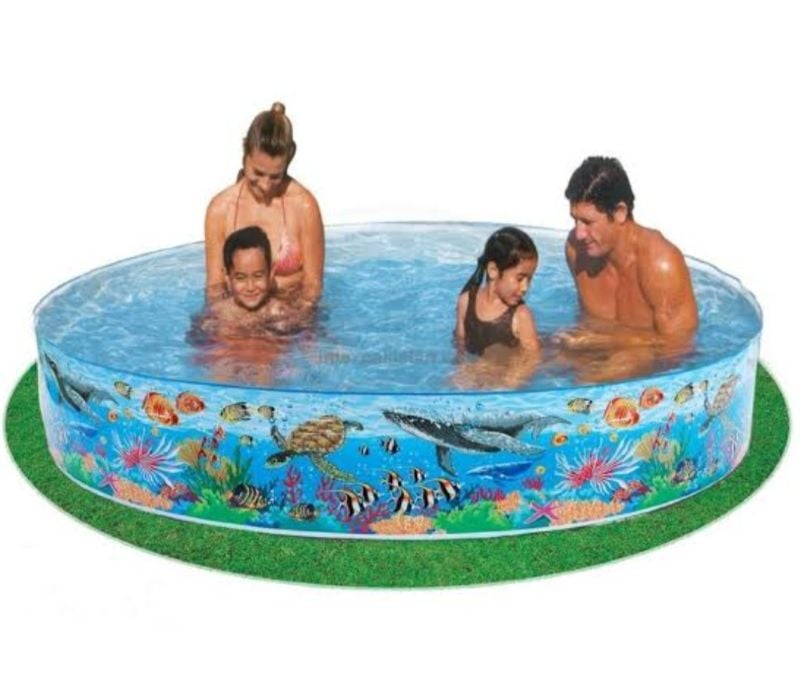 Big Sea Characters Bestway Fill & Fun Swimming Pool For Family TM (55031)