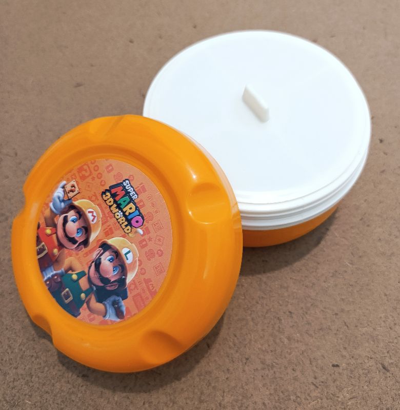 Appollo Pasta Lunch Box Super Mario Double layer Stainless Steel BPA Free