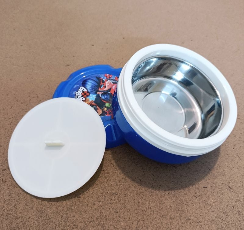Appollo Blue Pasta Lunch Box Super Mario Double layer Stainless Steel BPA Free