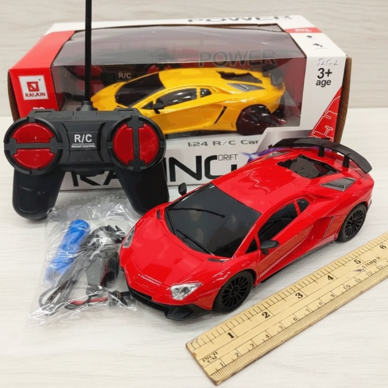 1:24 RC Racing Drift Lamborghini Aventador SV Coupe Rechargeable Light sound (525P-4)