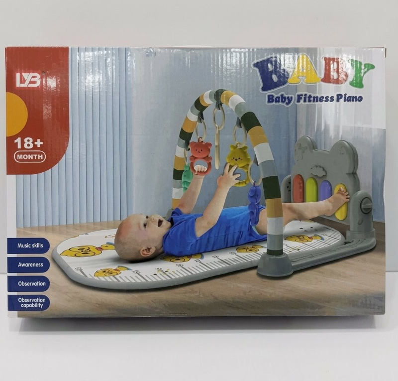 Baby Fitness Piano Baby Gym play mat multi-function KT (899-34A)