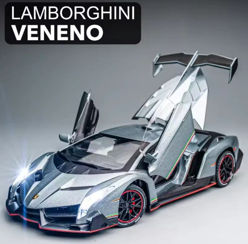 1/24 scale diecast Lamborghini Veneno spraying model series (CZ147AD)
