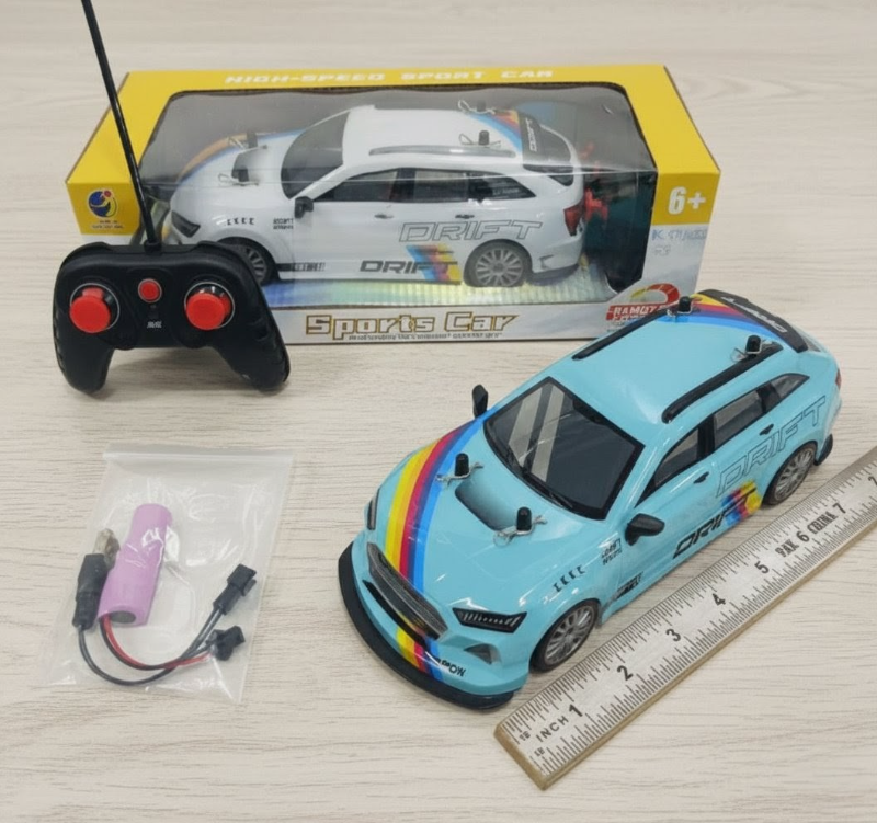 8 inch RC High Speed sports car Drift Rally car with rechargeable features (KQX165-S3)
