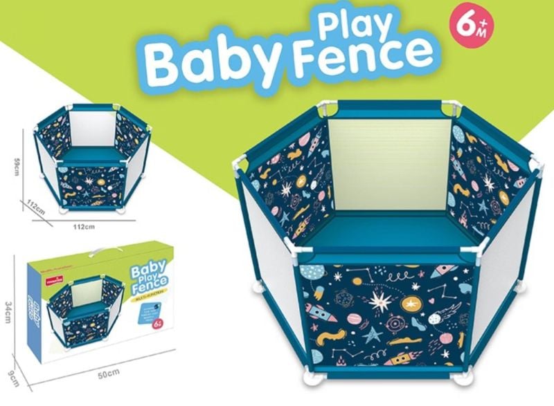 Toddler Portable Multi-Function Baby Play Fence Play and Fun with security KT(1139-3)