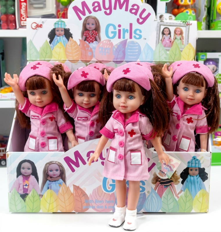 Musical MayMay Girls dolls Medical playset high quality big size TM (906-M)