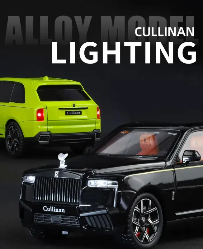 1:24 Rolls-Royce Cullinan SUV Diecast Open Doors sound light (1901-540)