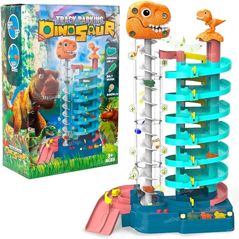 Track Parking Dinosaur toy set (XDL588-6)
