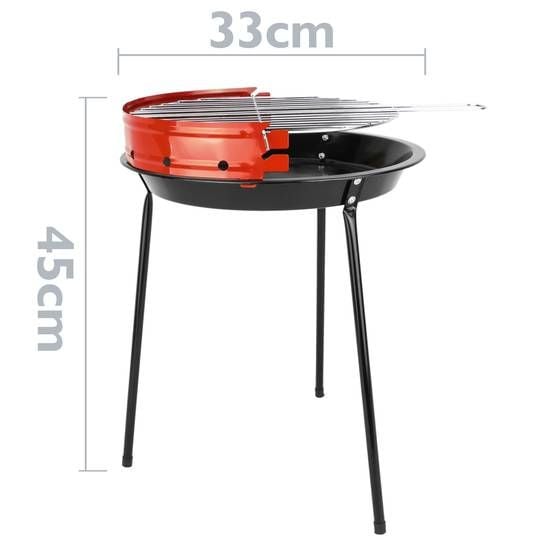 Imported Barbecue Camping Grill Charcoal BBQ Fire Pit Portable Outdoor
