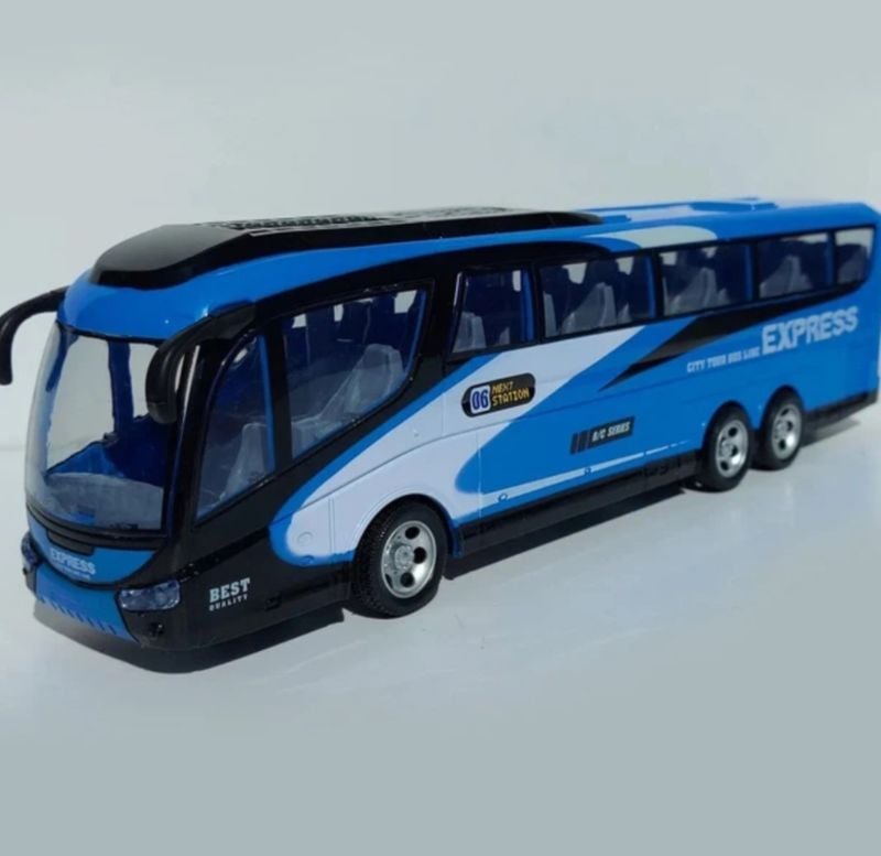 Big Express Coach Bus Remote Control RC High Speed Rechargeable Sound light 15 inches long KT (345-254)