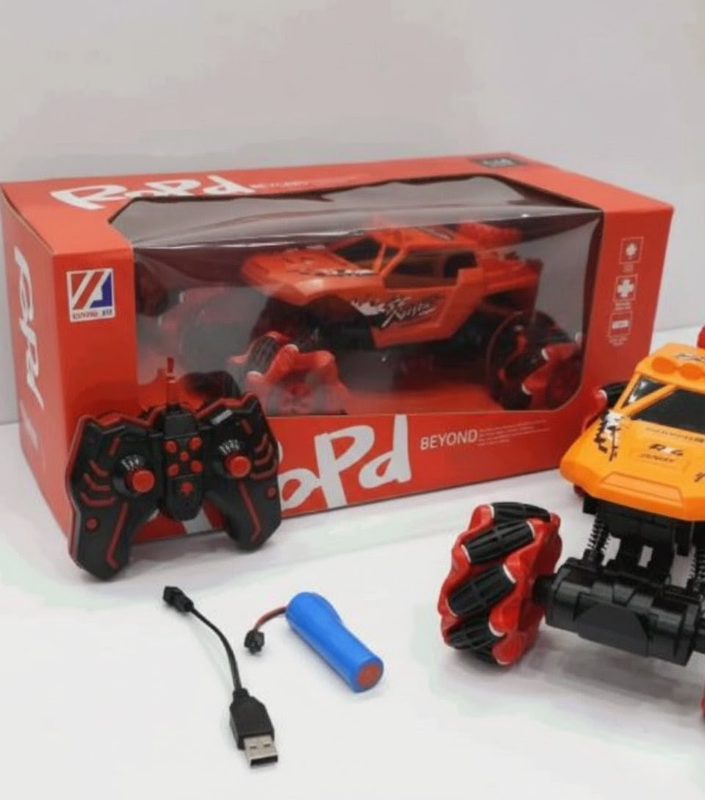 2.4G 4WD Stunt Drift Car with lights sound multiple functions Off road (H551-1)
