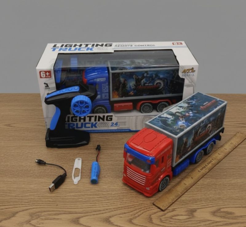 2.4Ghz Lighting Truck Avengers Spray Feature Sounds light (3966A-1)