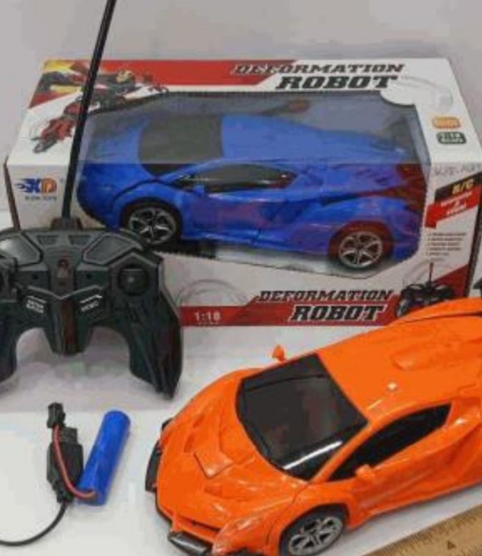 Big 1:10 Remote Control 2 In 1 Transformer Deformation Robot (3688-K29)