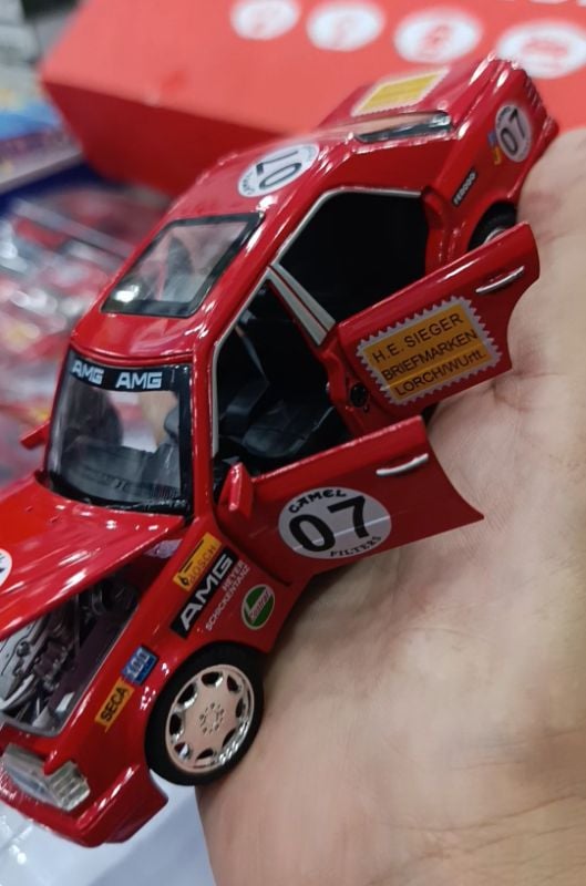 1:32 ModifiednMercedes-Benz S-Class (W140) AMG Diecast Model Car open doors sound light KT HY028EZ