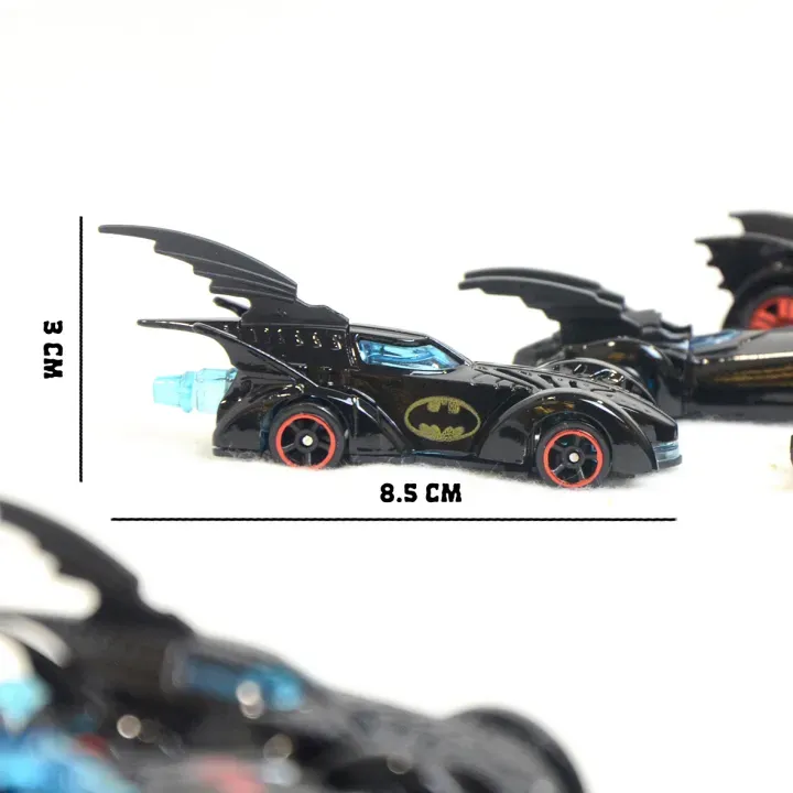 6 Hot Wheels Batman Limited Edition Die Cast Cars (050-3D)