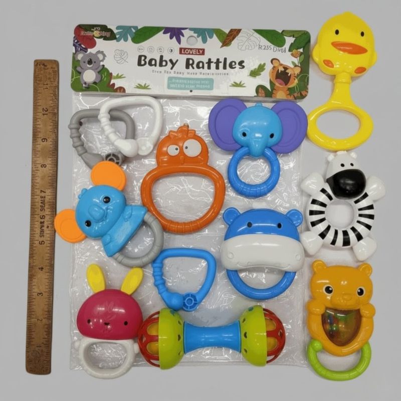 Baby rattle & teether set New born babies (K225D498)