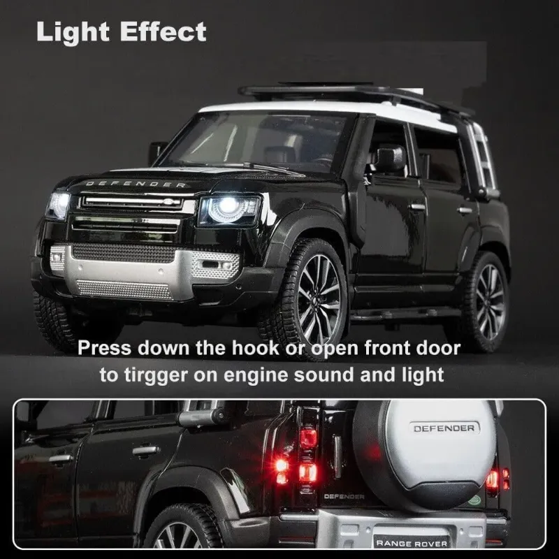 1:32 scale Diecast Land Rover Defender Off road (Q3002C)