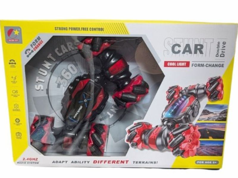 RC Gesture Sensing Stunt Car Toys 2.4ghz 4WD Double Flip (CX86 SINGLE REM)